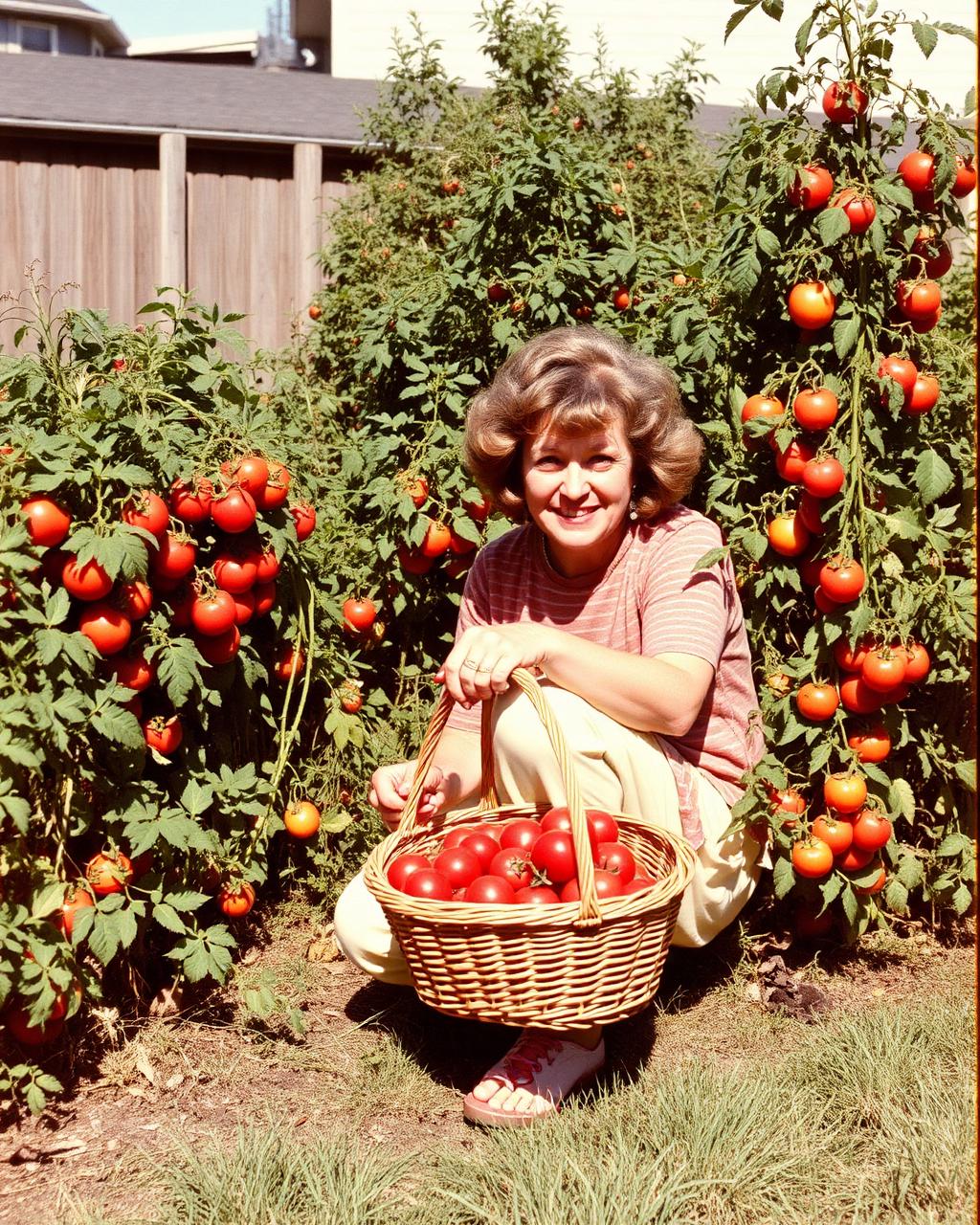 Garden harvest, 1978